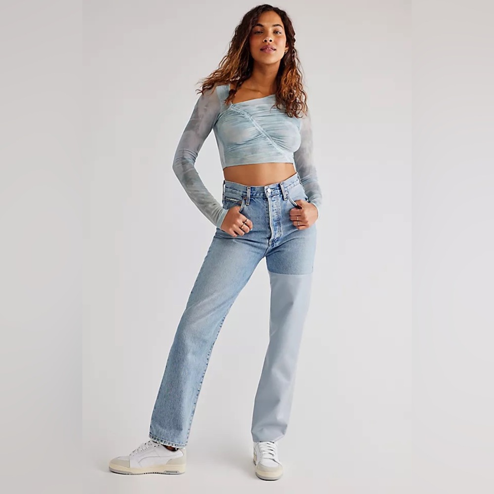 Agolde 90’s Pinch Waist Pieced